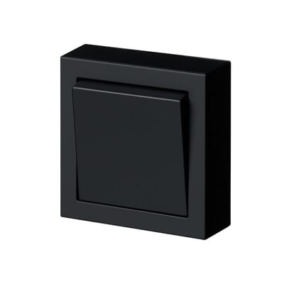 Impressivo Switch 6 Surface Two-Way/1-POLE Black Matte