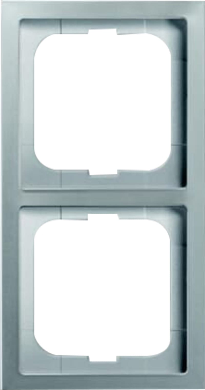 Frame 2-Hole, 80mm, PURE Steel (2CKA001754A4318)