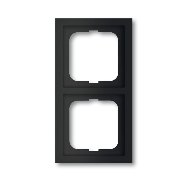 Frame 2-Hole, 80mm, black matt (1722-885K-500)