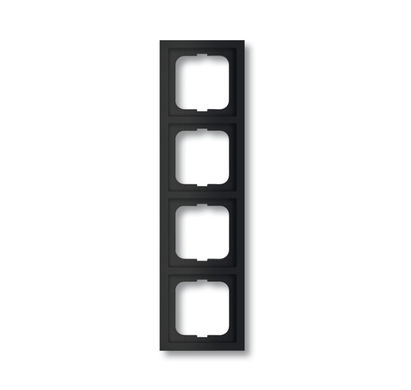 Frame 4-Hole, 80mm, black matt (1724-885K)