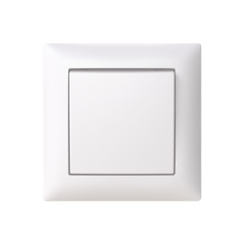 SAGA Switch 6, recessed, two-way, with frame (2TKA00005001)