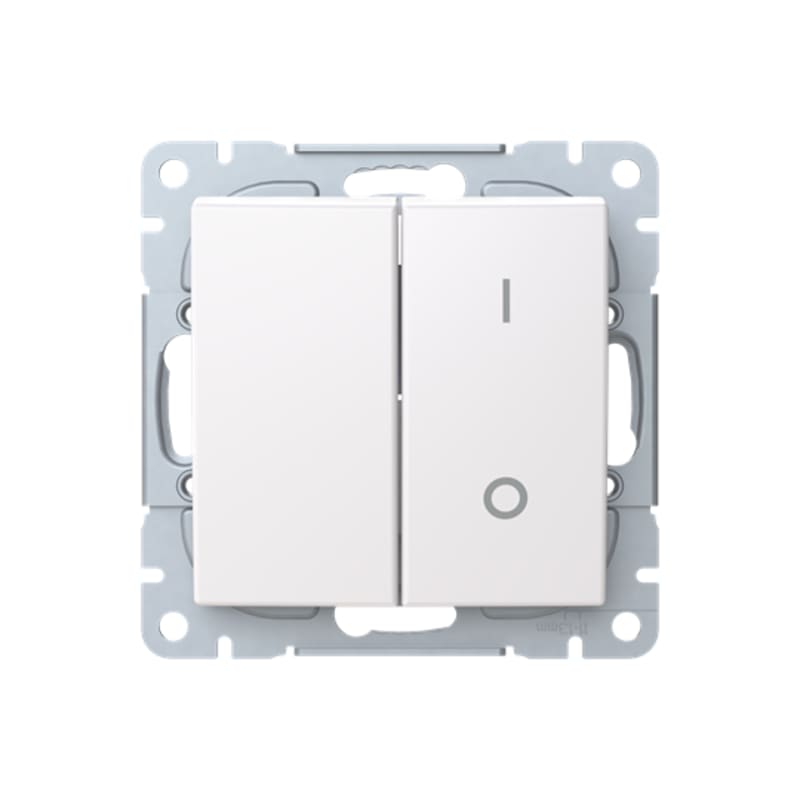 SAGA Switch 2+1 Flush 2-Pole+1-Pole without Frame (2TKA00004951)