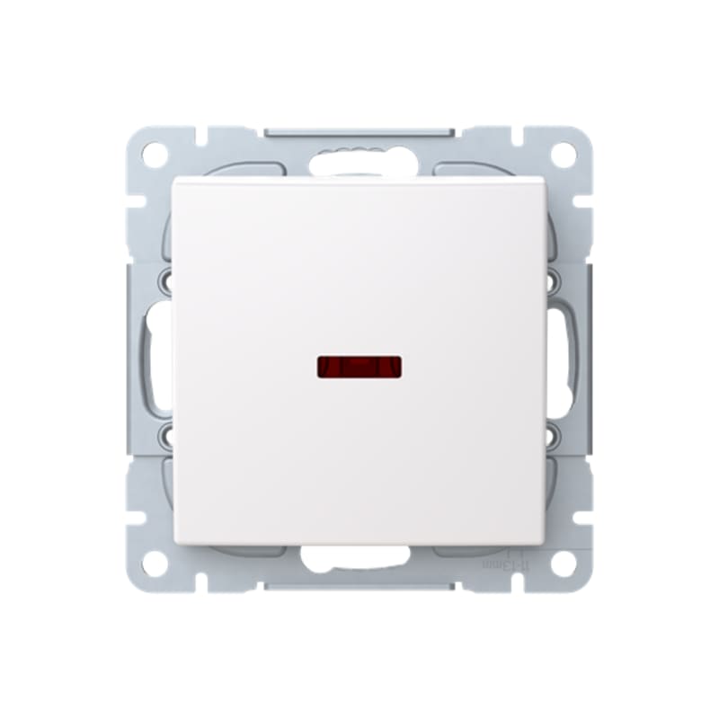 SAGA Switch 6 Flush Two-Way with LIGHT without Frame (2TKA00005003)