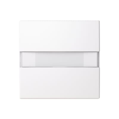 ABB 2CKA001731A4014 SAGA Switch Rocker with Label Frame, White
