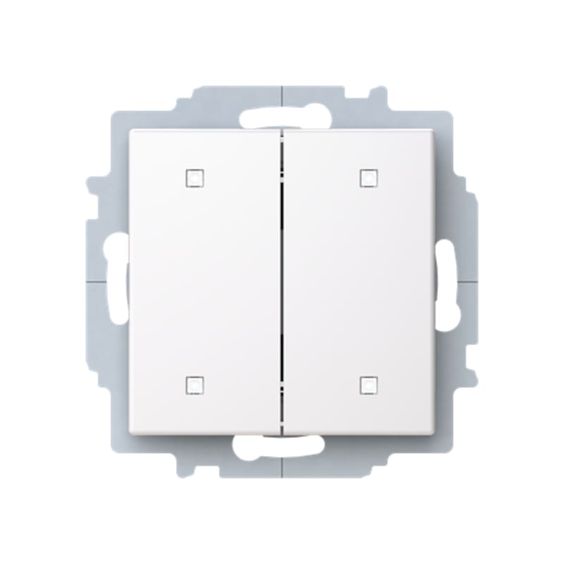 ABB Microswitch 4-Gang push button. Bio-circular plastics used in the rockers. 2TKA00004960