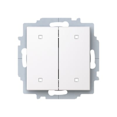 ABB Microswitch 4-Gang push button. Bio-circular plastics used in the rockers. 2TKA00004960
