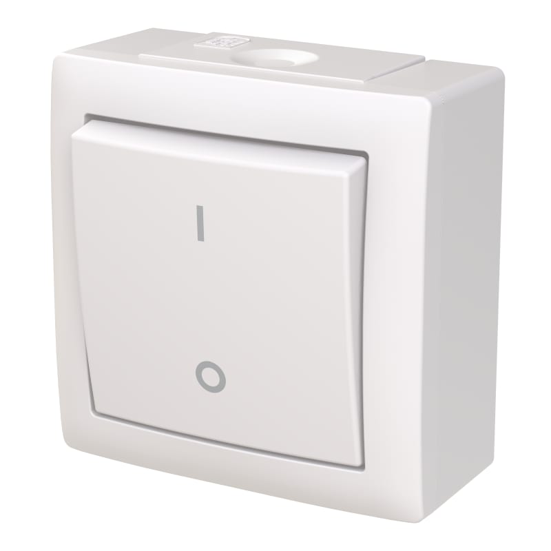 SAGA WALL-Mounted 2 Switch 2-Pole IP44 (1062SW-916)