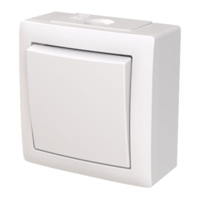 SAGA WALL-Mounted 6 Switch 1-POLE/Two-Way IP44