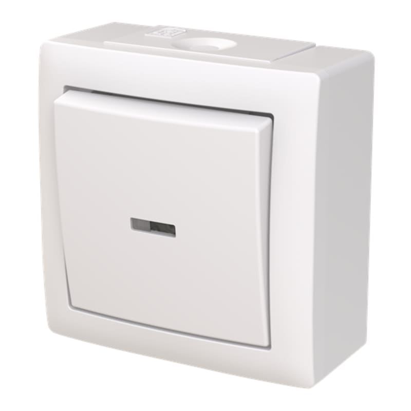 SAGA WALL-Mounted 6 Switch Impulse IP44 (1466SW-916)