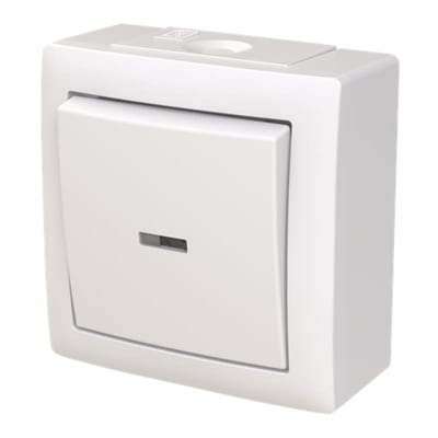 SAGA WALL-Mounted 6 Switch Impulse IP44