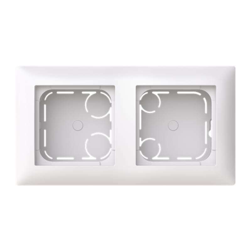 SAGA 2-Hole Cover 85mm Height 43mm (1722S85H43-916)