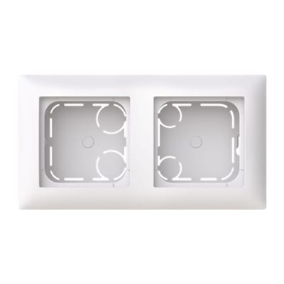 SAGA 2-Hole Cover 85mm Height 43mm