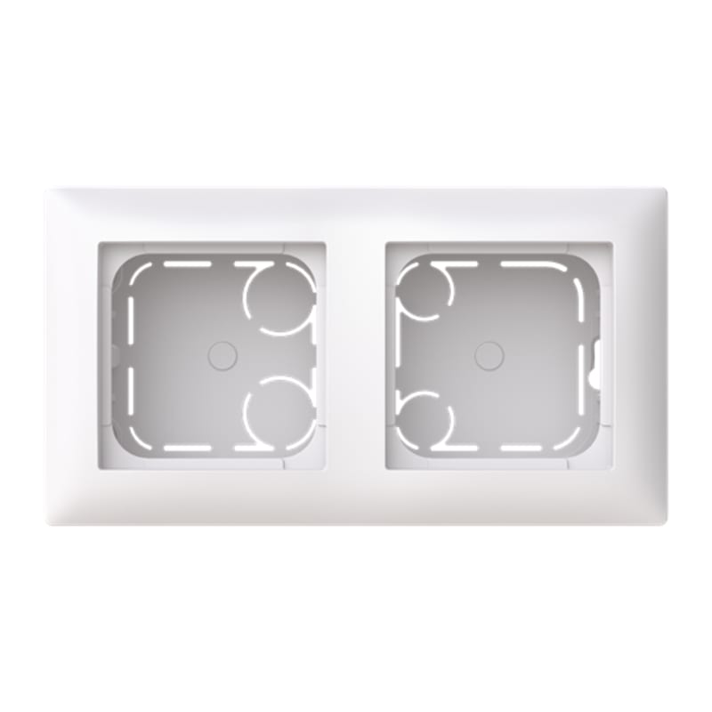 SAGA 2-Hole Cover 85mm Height 53mm (1722S85H53-916)