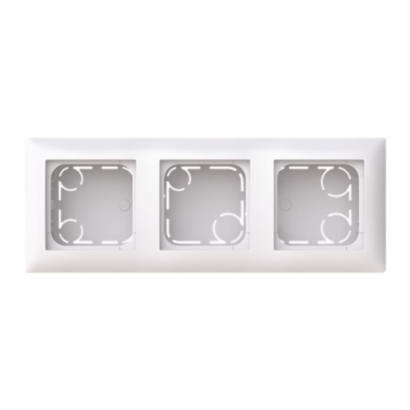 SAGA 3-Hole Cover 85mm Height 53mm (1723S85H53-916)