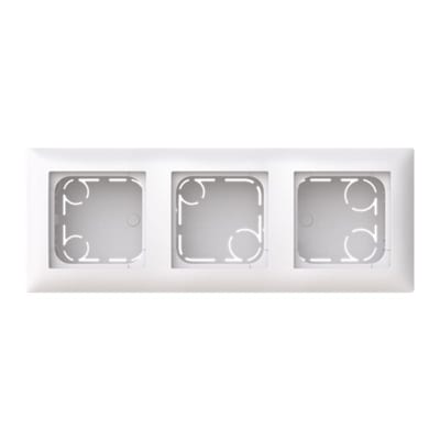 SAGA 3-Hole Cover 85mm Height 53mm
