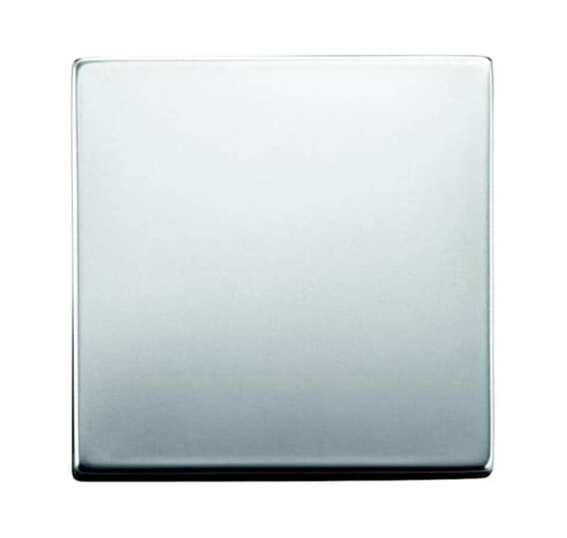 ABB switch rocker 1-pole PURE stainless steel (2CKA001751A2956)