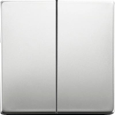 ABB Rocker Switch Two-Part PURE Stainless Steel