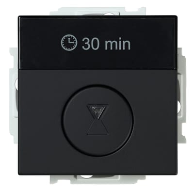 Impressivo Timer without Frame 10A Black Matte