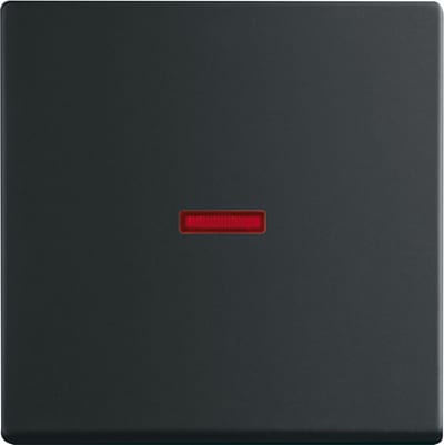 ABB 2CKA001751A3047 Impressivo Rocker Switch 1-Pole with Window Matt Black