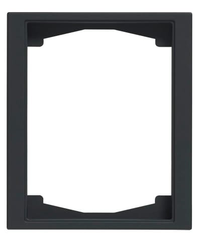 Impressivo Frame 1-Hole 100mm Black Matte