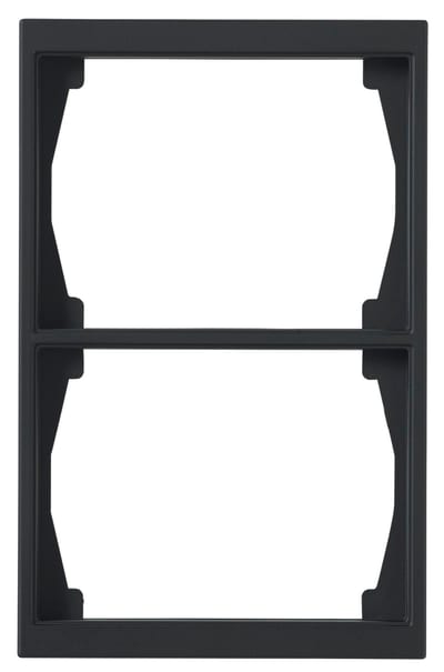 Impressivo Frame 2-Hole 100mm Black Matte