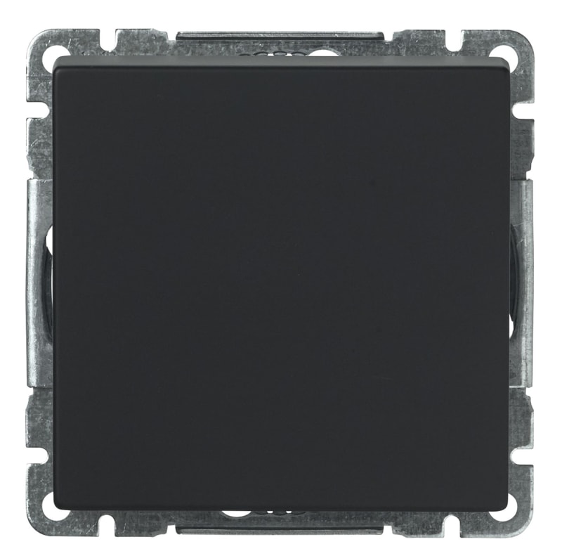 Impressivo Switch 6 Flush 1P/Two-Way Black Matte (2TKA00004297)