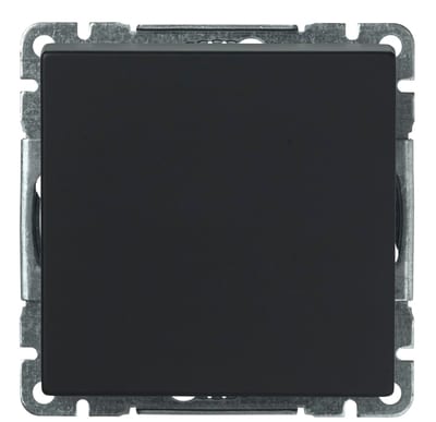 Impressivo Switch 6 Flush 1P/Two-Way Black Matte