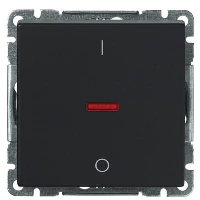 Impressivo Switch 2 Flush 2P Black Matte