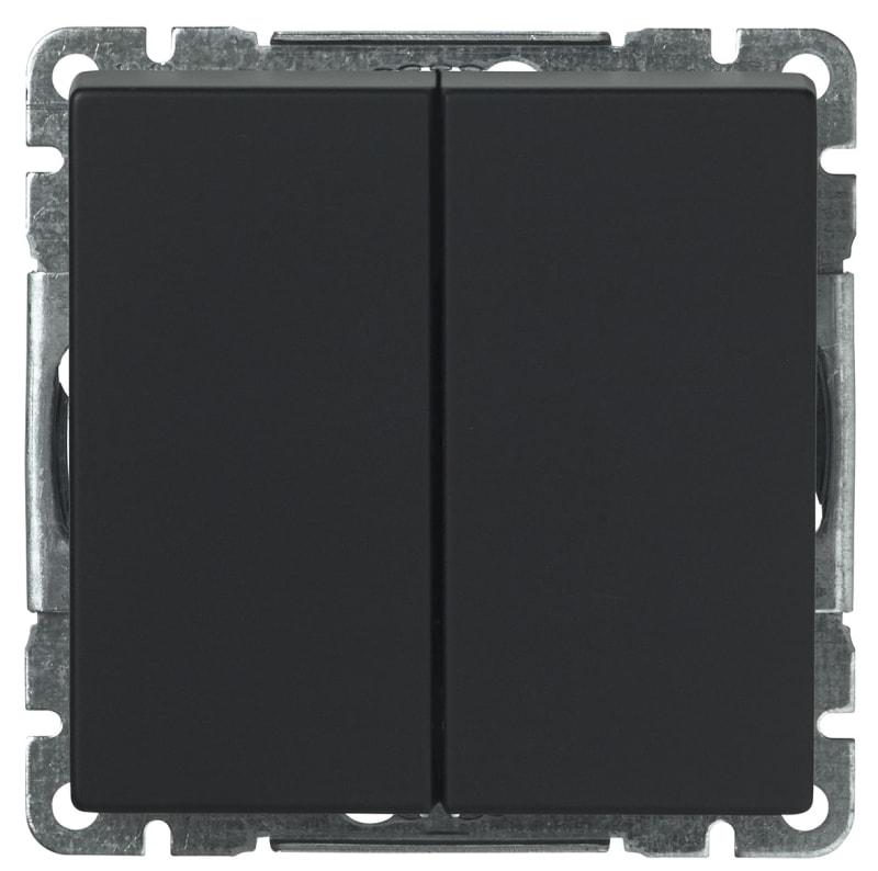 Impressivo Switch 6-6 Flush Doubleendev Black Matte (2TKA00004300)