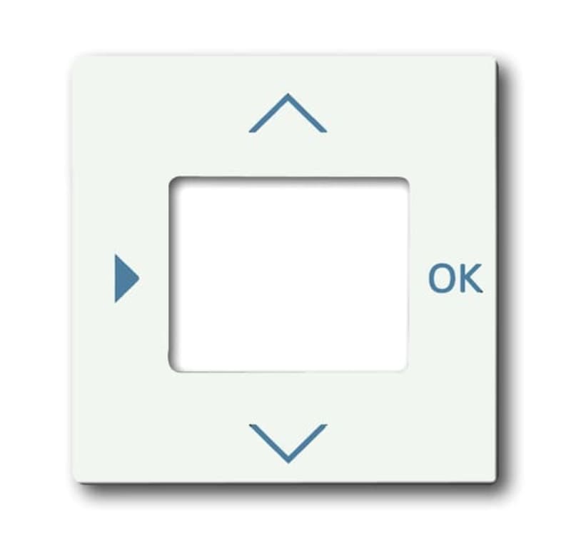 ABB 2CKA006430A0388 central cover plate for electronics, matt white