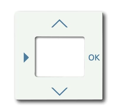 ABB 2CKA006430A0388 central cover plate for electronics, matt white