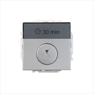 Impressivo Timer without Frame 10A Aluminium