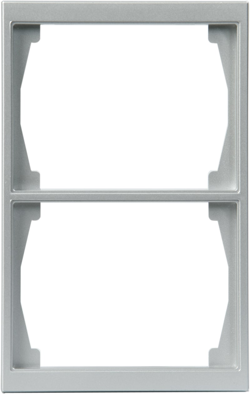 Impressivo Frame 2-Hole 100mm Aluminium (1722F100-83)