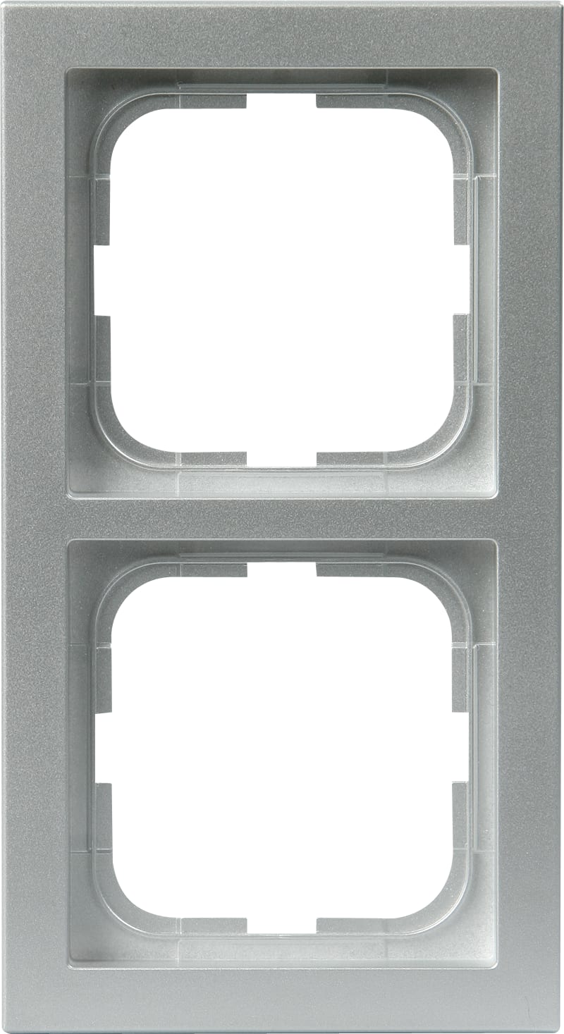 Impressivo Frame 2-Hole 85mm Aluminium (1722F85-83)