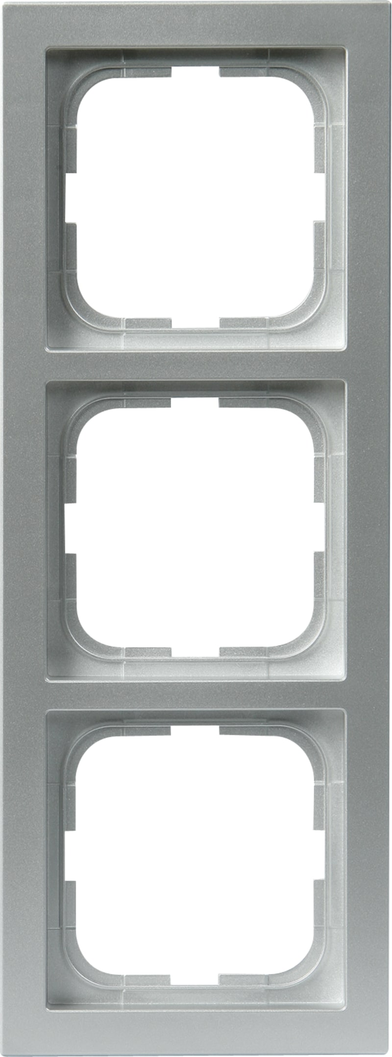 Impressivo Frame 3-Hole 85mm Aluminium (1723F85-83)