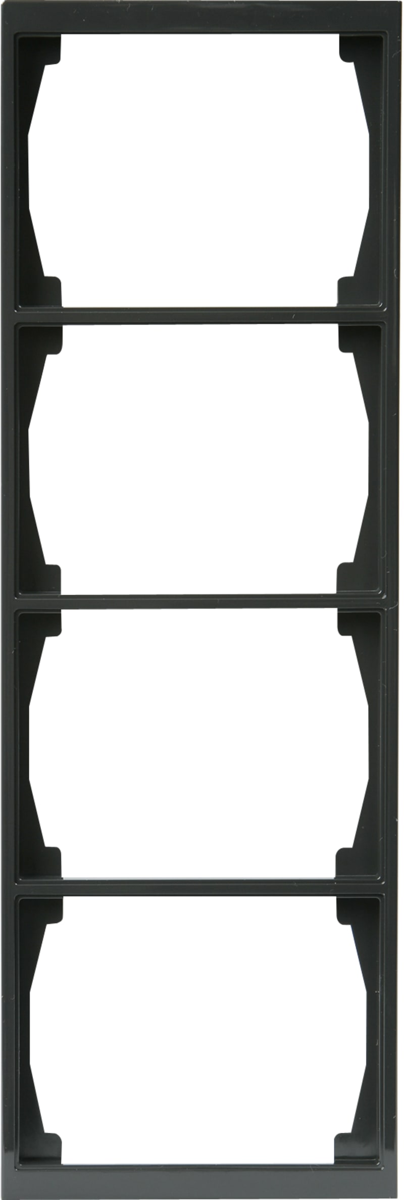 Impressivo Frame 4-Hole 100mm Anthracite (1724F100-81)