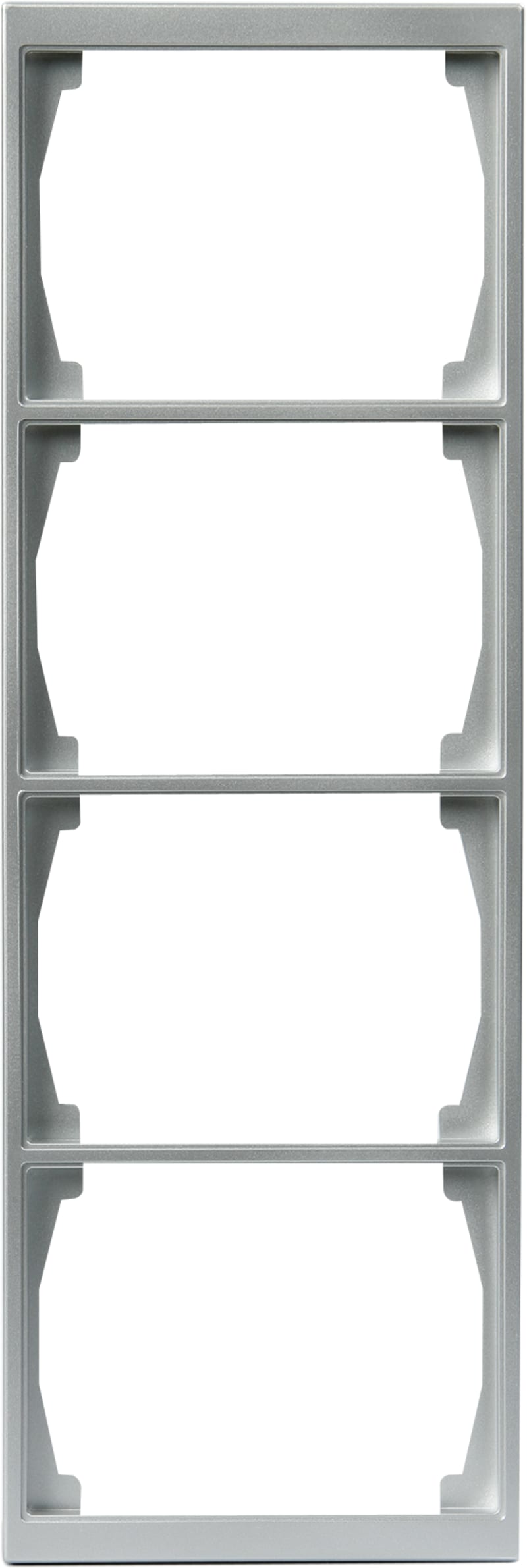 Impressivo Frame 4-Hole 100mm Aluminium (1724F100-83)