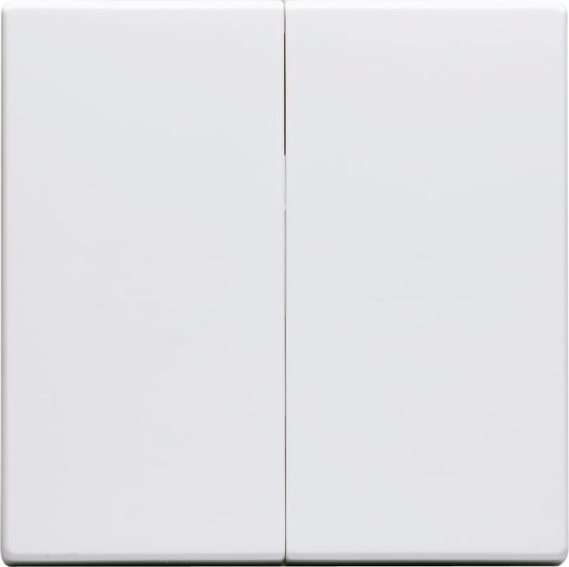 ABB Impressivo Two-Part Rocker Switch, White (1785-84)