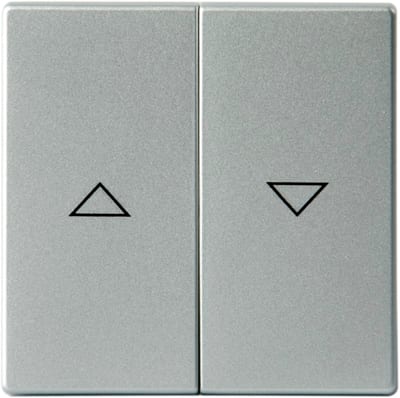 ABB 1785 JA-83 Impressivo Switch Rocker for Venetian Blinds, Aluminium
