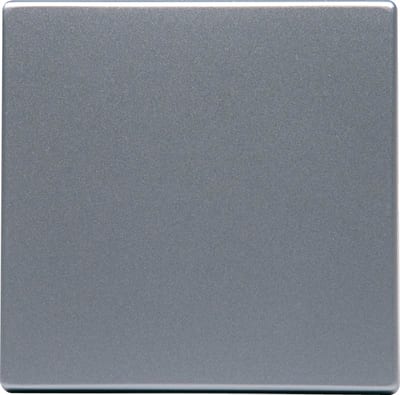 ABB Impressivo Rocker Switch 1-Pole Aluminium