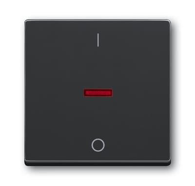 ABB Impressivo switch rocker 2-pole anthracite