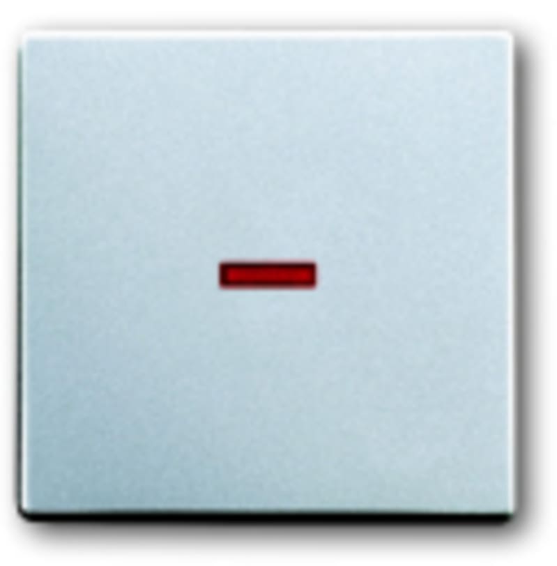 ABB Impressivo switch rocker 1-pole with window aluminium (2CKA001751A2945)