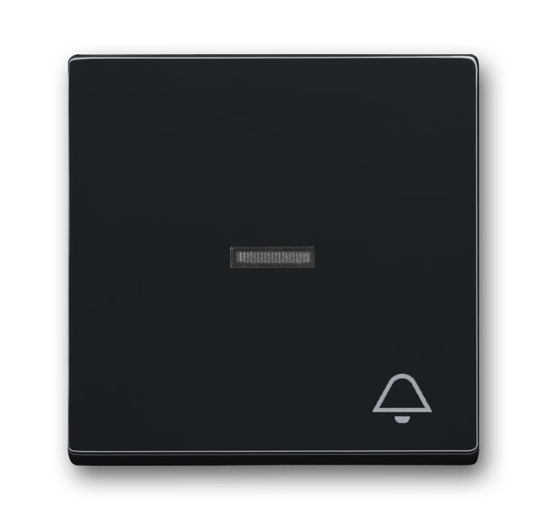 ABB Impressivo Switch Rocker with Bell Symbol Anthracite (1789 KI-81)
