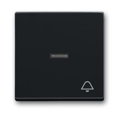 ABB Impressivo Switch Rocker with Bell Symbol Anthracite