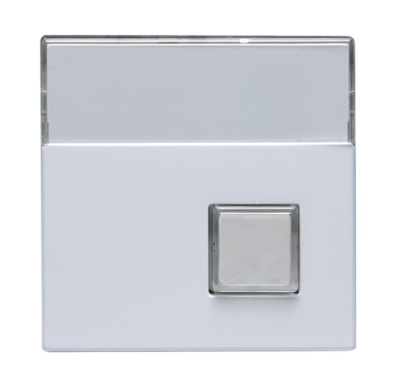 MIDTSTYKKER, 1-Button, White (1P-84)