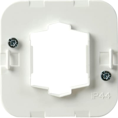 ABB 2474 Screw-Mount Rocker Frame for 1- and 3-Gang Switches