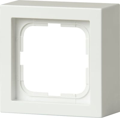 Cover 1-Hole 40/85mm White