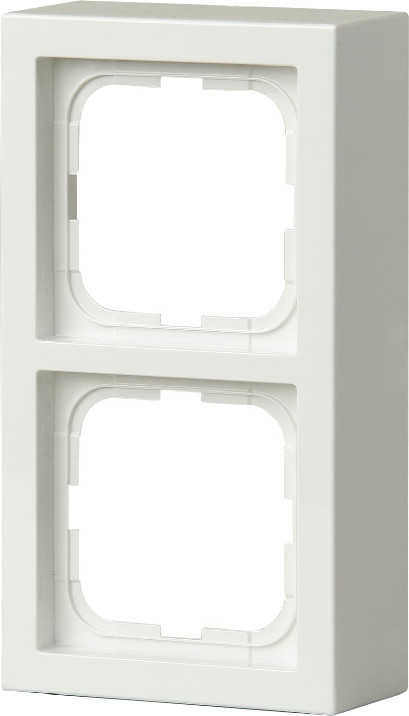 Cover 2-Hole 40/85mm White (1722S85-84)