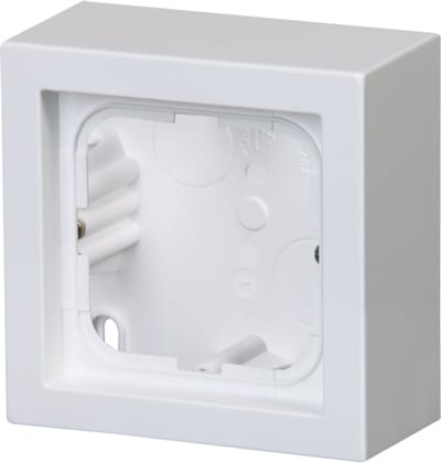 Cover 1-Hole,85mm,41mm, White