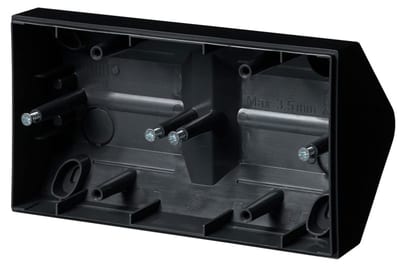 Impressivo Corner Box DBL, EMPTY Black Matte